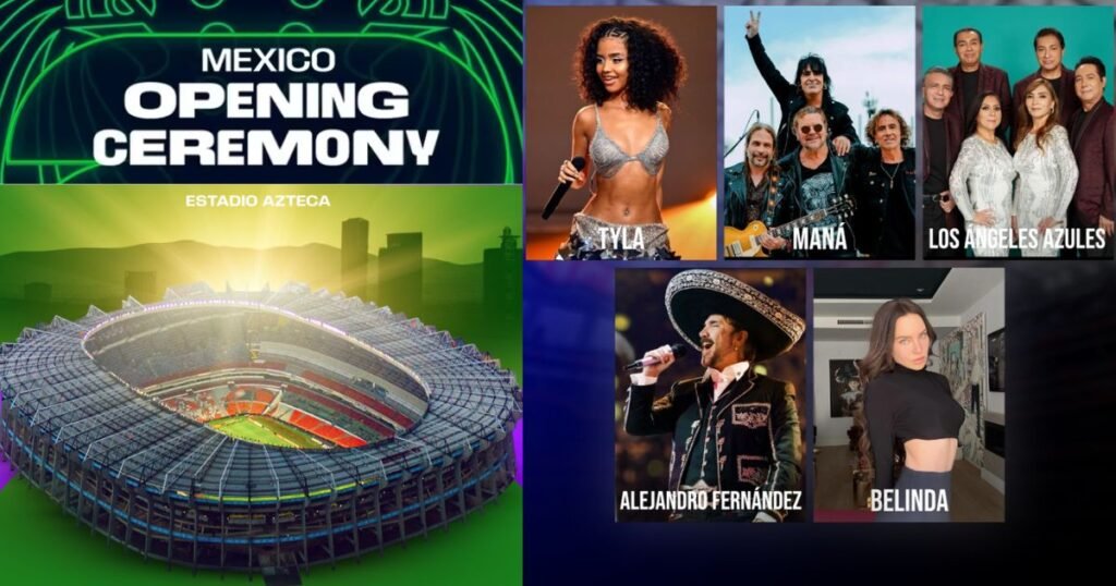 Mexico Opening Ceremony at Mexico City Stadium