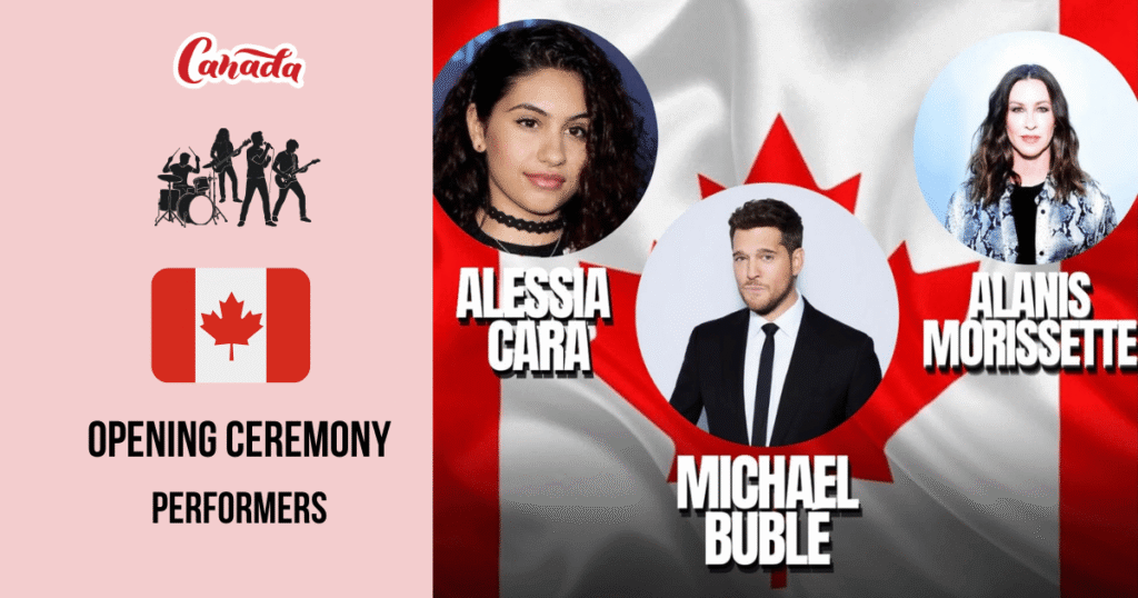 World Cup 2026 Canada Opening Ceremony Performers