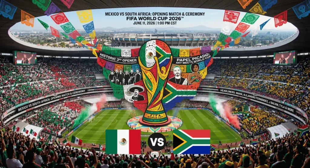 World Cup 2026 Opening Match Mexico vs South Africa