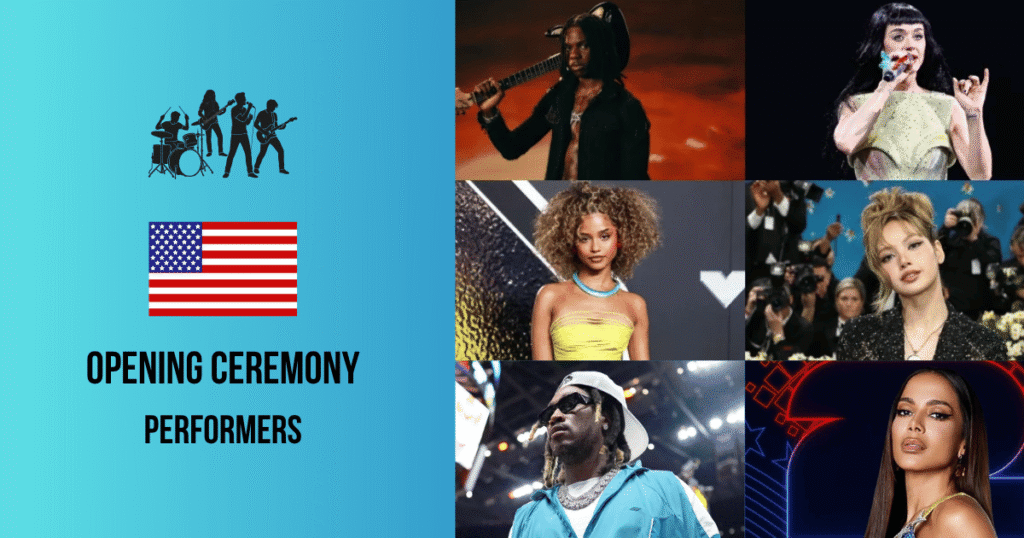 World Cup 2026 USA Opening Ceremony Performers